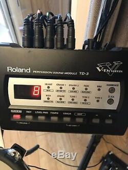 Roland TD-3 Electronic Drum Kit Electric Drums Set Great Condition