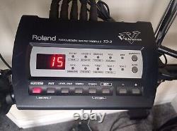 Roland TD-3 TD3 Electronic Drum Kit With Key, Drumsticks, Manual Electric Set