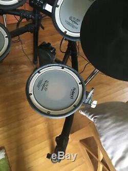Roland TD-4KX electronic drum kit all mesh pads good condition