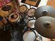 Roland Td-50kv Electronic Drum Kit (plus Additional Hardware And Yamaha Pa)