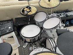 Roland TD-50 Electronic Drum Set Custom Shells, Metal Cymbals, Extra Toms