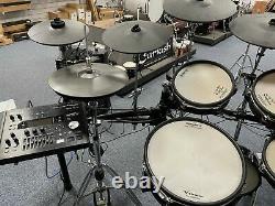 Roland TD-50 Professional Digital Drum Kit with Additional Cymbals & Pads Used