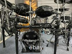 Roland TD-50 Professional Digital Drum Kit with Additional Cymbals & Pads Used