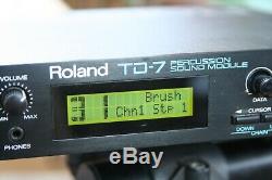 Roland TD-7 electronic drum kit