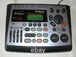 Roland TD-8 V Drums brain electronic percussion module mount Roland power supply