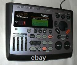 Roland TD-8 V Drums brain electronic percussion module mount Roland power supply