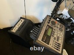 Roland TD-8 V-drums Electronic Drum Kit, Pearl Bass Pedal, Medeli AP30 Amp, Cans