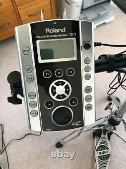Roland TD-9 Electronic Drum Kit, Hardware & Accessories
