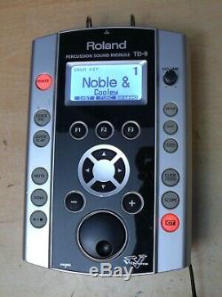 Roland TD-9 V Drums electronic module & VEX pack NICE brain 99 kits VERSION 2