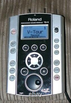 Roland TD-9 V Drums electronic module mount loom psu 99 kits V2 brain