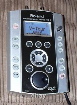 Roland TD-9 V Drums electronic module mount loom psu 99 kits V2 brain