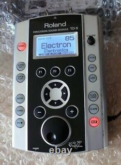 Roland TD-9 V Drums electronic module set V2 drum brain 99 kits Extra cable