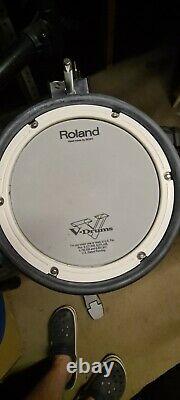 Roland TD-9 electronic drum kit complete with drum monitor