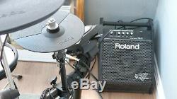 Roland TK-11KV Electronic Drum Kit (All Mesh Heads) Plus PM-10 Amplifier