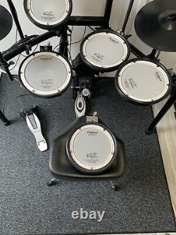 Roland Td11kv Electric Electronic Digital Drum Kit Set Stool Mat Extra Pad