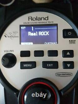 Roland Td-11 V Drums Module / Power Supply / Loom / Mounting Plate & Brkt