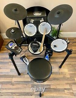 Roland Td-11kv Electronic Drum Kit With Drum Stool, Bass Pedal & Headphones