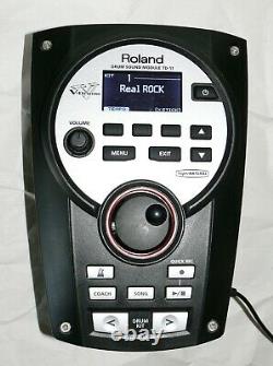 Roland V DRUMS TD-11 electronic drum Module mount PSU cable harness & extra lead