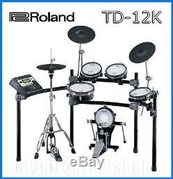 Roland V DRUMS TD-12K electronic kit FULL MESH plus EXTRAS & VEX PACK