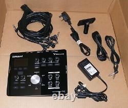 Roland V DRUMS TD-25 Electronic drum Module mount PSU cable harness & 2 cables