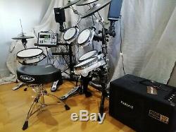Roland V-Drums Electronic Kit & Amp (TD8, pd80, vh11, pd120, kd80, cy12, pm3, seat)