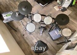 Roland V-Drums Percussion Sound Module TD-12 and Mesh Drum Kit