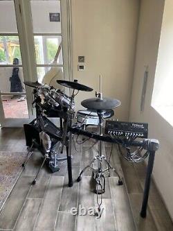 Roland V-Drums Percussion Sound Module TD-12 and Mesh Drum Kit