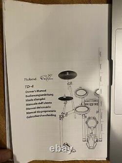 Roland V-Drums Portable TD-4 Electronic Drum Kit