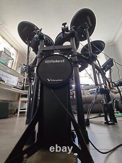 Roland V-Drums TD07-KVX with extras. Complete Electronic Drum Kit with TD-07