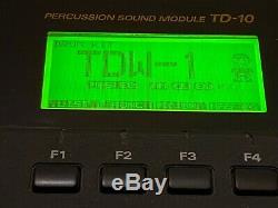 Roland V Drums TD-10 electronic drum kit (full kit + expanded)