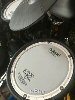 Roland V-Drums TD-11KV Electronic Drum Kit, PM-10 Amplifier, Headphones & Stool