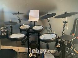 Roland V Drums TD-11KV Electronic drum kit. Upgraded with extras