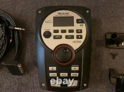 Roland V-Drums TD-11 Drum Module With Power Supply, Wiring Loom, Mount and Clamp