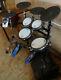 Roland V Drums Td-15kv Electronic Drum Kit Complete With Roland Amp And Extras