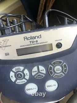 Roland electronic drum kit TD-6