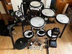 Roland electronic drum kit td11 with upgrades on hardware and drum kit samples