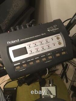 Roland electronic drum kit used