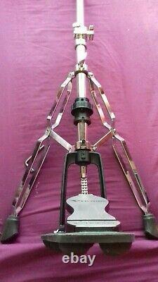 Roland rdh-120 noise eater electronic drum double braced hi hat stand