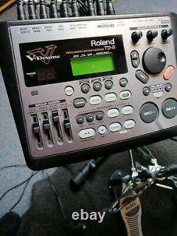 Roland td 8 electronic drum kit with upgrades