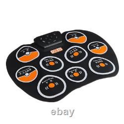 SOLO Desktop Drum Portable Silicone Hand Roll Electronic Rhythm Percussion Kit