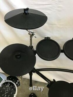 Simmons SD9K Electronic Drum Kit With Rack and Module Lightly Used