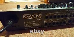 Simmons Trixer Vintage Drum Kit Brain & Mixer & Trigger / MIDI Interface 80's