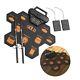 Smartphone Compatible Electronic Drum Set With Volume And Speed Control