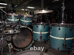 Tama Starclassic 22 Birch Bubinga Drum Kit, Electron Blue