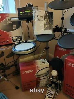 Upgraded Yamaha DTX500K Electronic Drum Kit