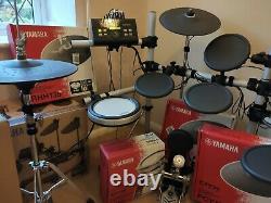Upgraded Yamaha DTX500K Electronic Drum Kit