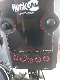 Used RockJam Mesh Head Digital Drum Kit with 30 Drum Kit Voices