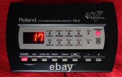 Used Roland TD-3v Electronic Drum Module, good condition