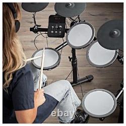 VISIONDRUM Compact Mesh Electronic Drum Kit With Stool and Headphones