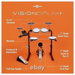 VISIONDRUM+ Electronic Drum Kit with Stool and Headphones